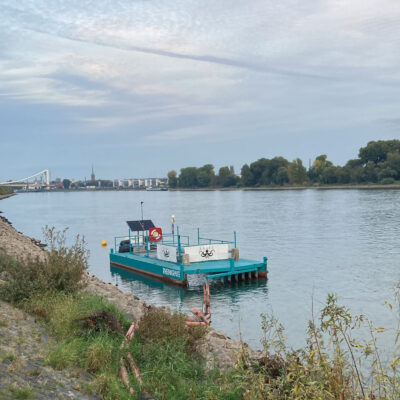 Alle 14 Tage wird die Rheinkrake geleert (Foto: Simon Taal (Krake))